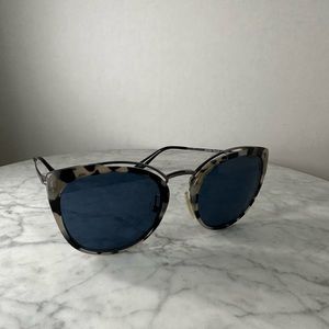 Prada grey tortoise sunglasses